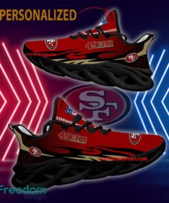 Personalized NFL San Francisco 49ers Max Soul Shoes New Design Footwear Sport Sneaker - NFL San Francisco 49ers Max Soul Shoes Personalized Photo 2