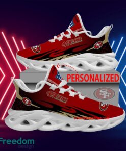 Personalized NFL San Francisco 49ers Max Soul Shoes New Design Footwear Sport Sneaker - NFL San Francisco 49ers Max Soul Shoes Personalized Photo 1