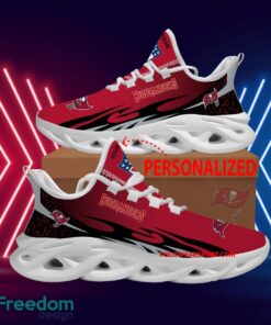 Personalized NFL Tampa Bay Buccaneers Max Soul Shoes New Design Trend Running Sneaker - NFL Tampa Bay Buccaneers Max Soul Shoes Personalized Photo 1