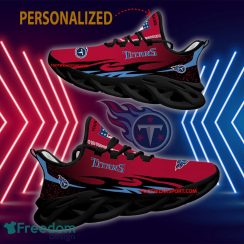 Personalized NFL Tennessee Titans Max Soul Shoes New Design Fashion Sport Sneaker - NFL Tennessee Titans Max Soul Shoes Personalized Photo 2