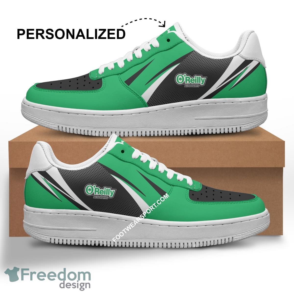 Personalized O'Reilly Auto Parts Air Force 1 Shoes New Brand AF1 Gift Sneakers Fans - Personalized Brand O'Reilly Auto Parts Air Force 1 Sneaker Style 1