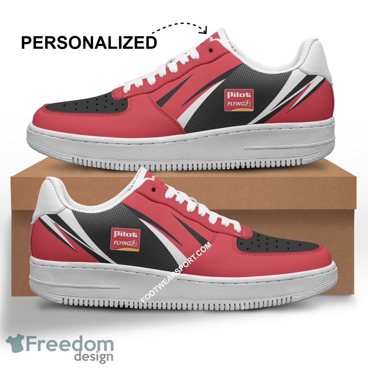 Personalized Pilot Flying J Cruise Air Force 1 Shoes New Brand AF1 Gift Sneakers Fans - Personalized Brand Pilot Flying J Cruise Air Force 1 Sneaker Style 1