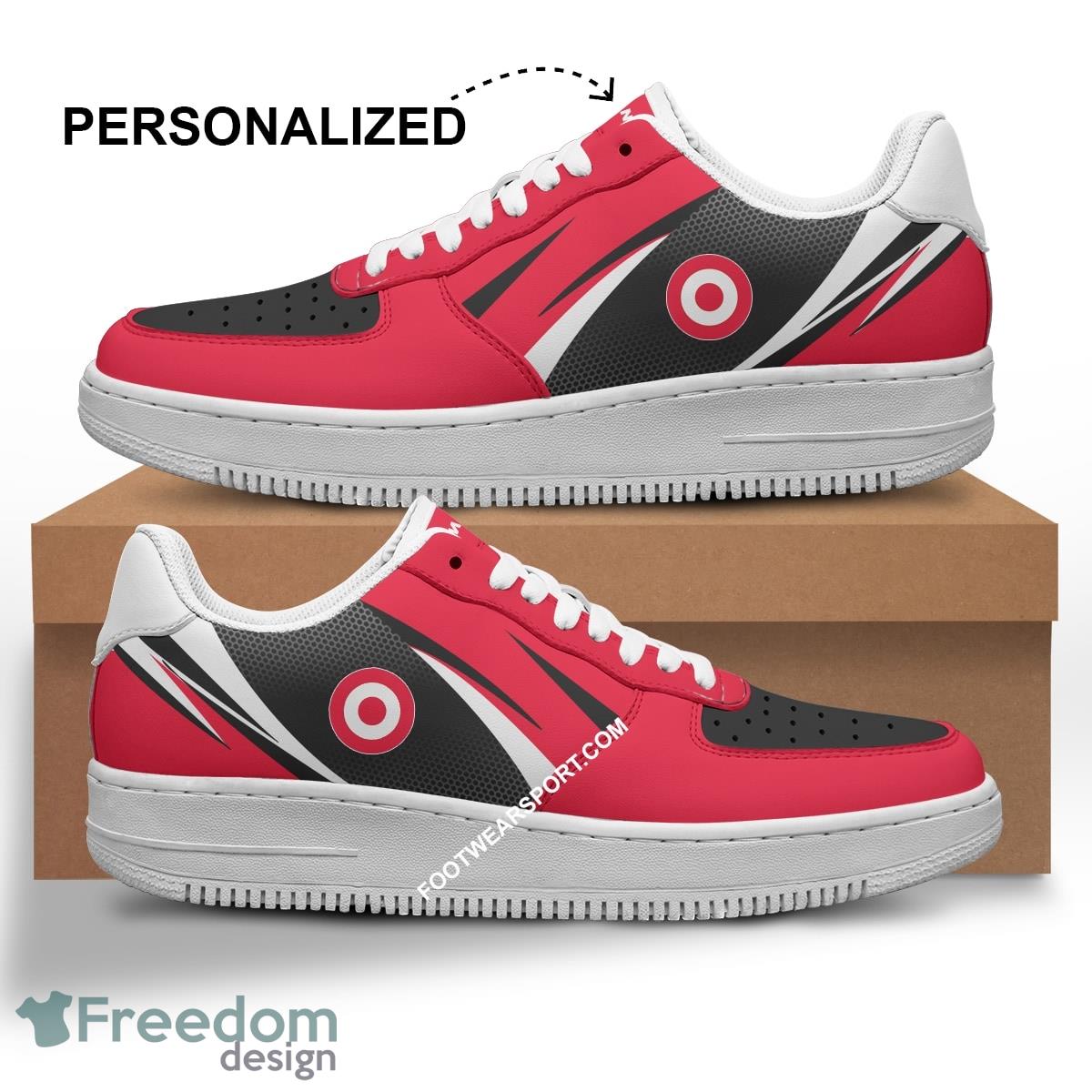 Personalized Target Corp Air Force 1 Shoes New Brand AF1 Gift Sneakers Fans - Personalized Brand Target Corp Air Force 1 Sneaker Style 1