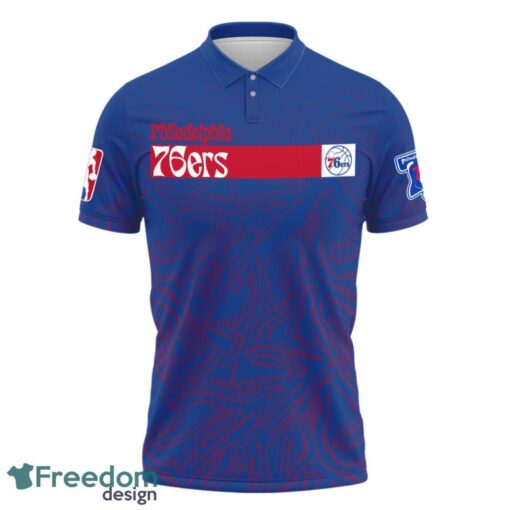 Philadelphia 76ers Style NBA Champs Special Designs 3D Polo Shirt Product Photo 2