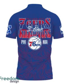 Philadelphia 76ers Style NBA Champs Special Designs 3D Polo Shirt Product Photo 3