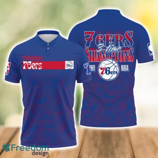 Philadelphia 76ers Style NBA Champs Special Designs 3D Polo Shirt ...