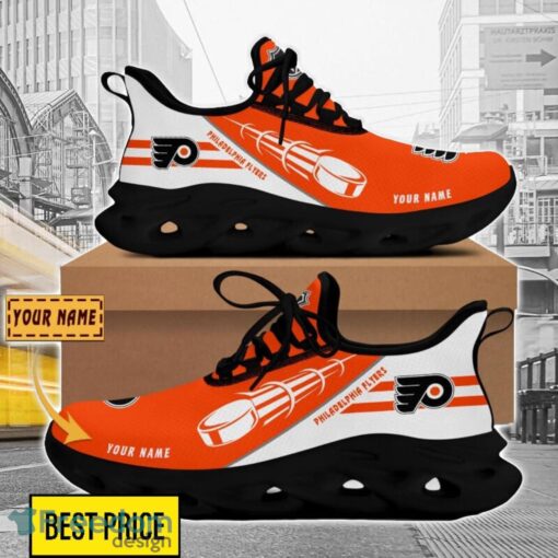 Philadelphia Flyers Custom Name Sneakers Limited Max Soul Shoes For Men Women Product Photo 2