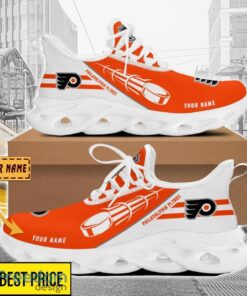 Philadelphia Flyers Custom Name Sneakers Limited Max Soul Shoes For Men Women Product Photo 1