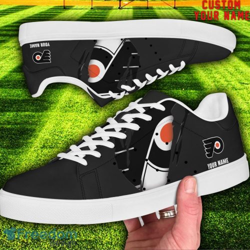 Philadelphia Flyers NHL Custom Name Unique Gift Low Top Skate Shoes Gifts For Fan Product Photo 2