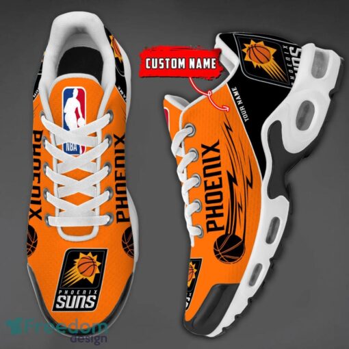 Phoenix Suns NBA Air Cushion Sports Shoes Custom Name TN Sneakers For Fans Product Photo 3