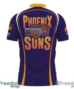 Phoenix Suns Style NBA 3D Polo Shirt Gift For Men Father's Day Gift Product Photo 3