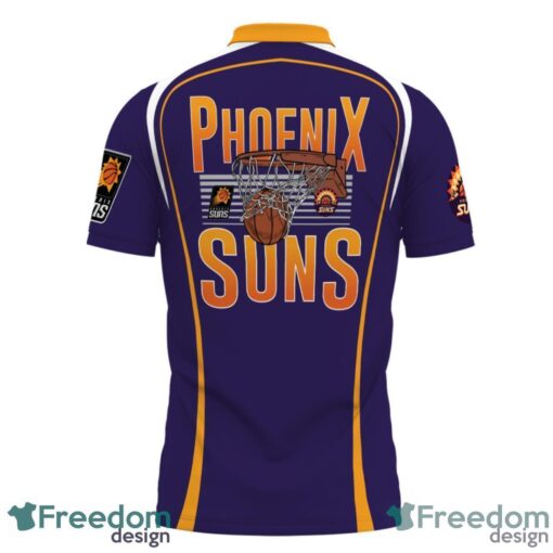 Phoenix Suns Style NBA 3D Polo Shirt Gift For Men Father's Day Gift Product Photo 3