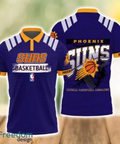Phoenix Suns Style NBA Basketball Team 3D Polo Shirt Product Photo 1