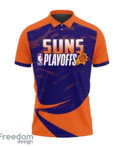 Phoenix Suns Style NBA Basketball Team 3D Polo Shirt Sport Fans Gift