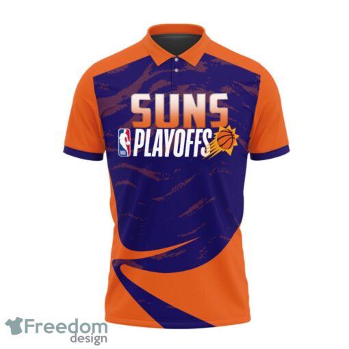 Phoenix Suns Style NBA Basketball Team 3D Polo Shirt Sport Fans Gift