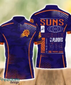 Phoenix Suns Style NBA Playoffs Team Basketball 2024 Polo Shirt Product Photo 1