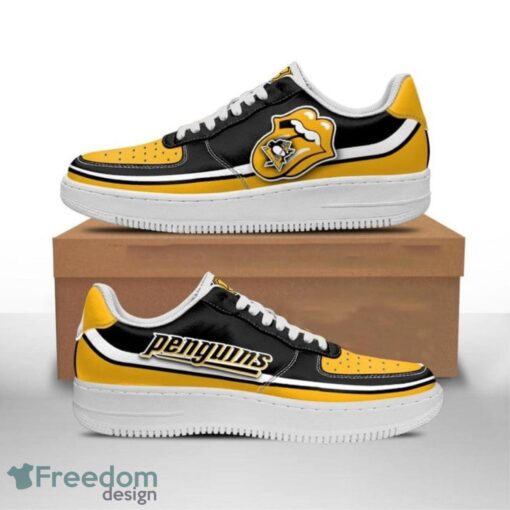 Pittsburgh Penguins Air Force Shoes Sexy Lips AF1 For Men And Women Product Photo 1