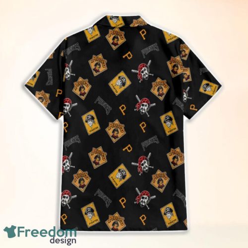 Pittsburgh Pirates MLB Hawaii All Printed Logo 3D Hawaiian Shirt And Shorts For Team Product Photo 2