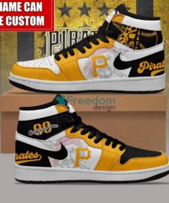 Pittsburgh Pirates Sneakers Custom Name Number Limited Air Jordan Hightop Shoes Men Women Gift