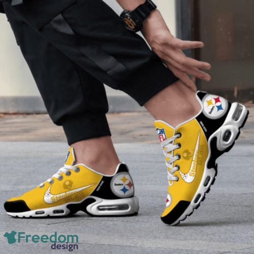 Pittsburgh Steelers Est.1933 Custom Name Air Cushion Sneakers For Men And Women Product Photo 2