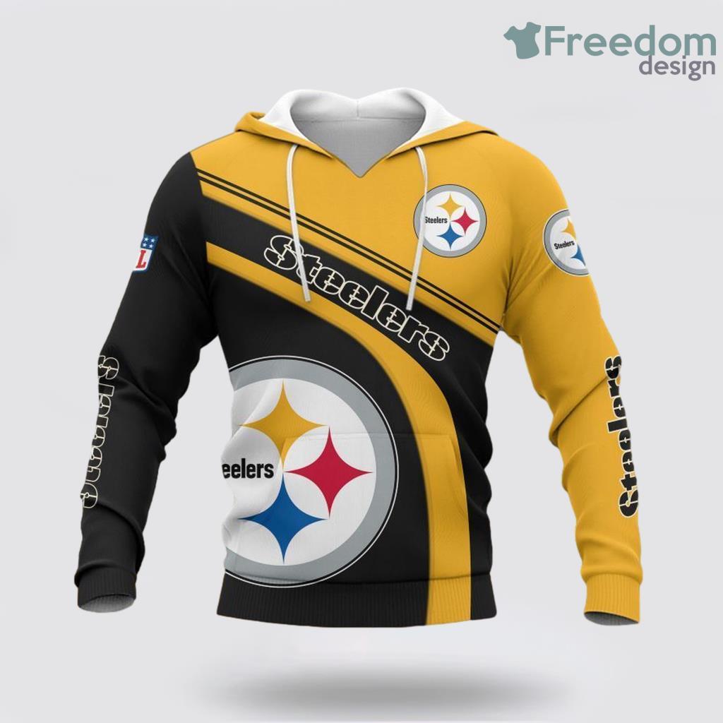 Pittsburgh Steelers Printed Nfl 3D Hoodie For Awesome Fans Product Photo 1