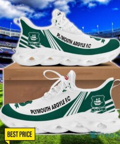 Plymouth Argyle F.C Max Soul Sneakers Striped Men Women Limited Running Shoes Product Photo 1