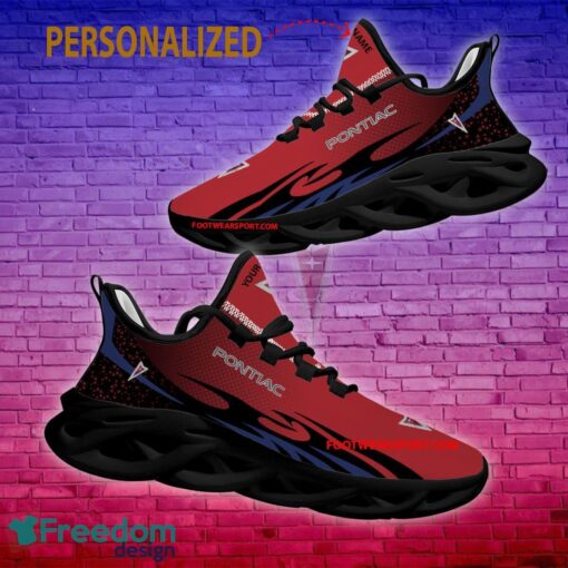 Pontiac Car Racing Max Soul Shoes Pattern New Running Sneaker Stride Custom Name - Pontiac Car Racing Max Soul Shoes Personlized Photo 2