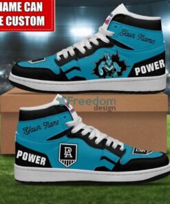 Port Adelaide Sneakers Custom Name Limited Air Jordan Hightop Shoes Men Women Gift