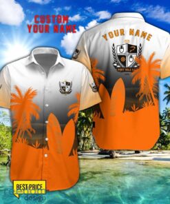 Port Vale Combo Hawaiian Shirt And Shorts Surfboards Coconut Custom Name For Fans Product Photo 1