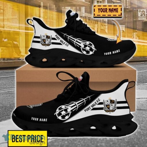 Port Vale Custom Name Sneakers Limited Max Soul Shoes For Men Women Product Photo 2