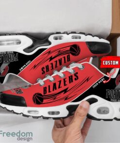 Portland Trail Blazers NBA Air Cushion Sports Shoes Custom Name TN Sneakers For Fans Product Photo 2