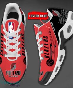 Portland Trail Blazers NBA Air Cushion Sports Shoes Custom Name TN Sneakers For Fans Product Photo 3