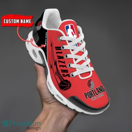 Portland Trail Blazers NBA Air Cushion Sports Shoes Custom Name TN Sneakers For Fans Product Photo 1