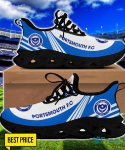 Portsmouth F.C Max Soul Sneakers Striped Men Women Limited Running Shoes Product Photo 2