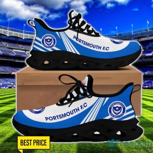 Portsmouth F.C Max Soul Sneakers Striped Men Women Limited Running Shoes Product Photo 2