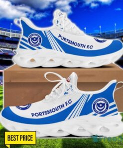 Portsmouth F.C Max Soul Sneakers Striped Men Women Limited Running Shoes Product Photo 1