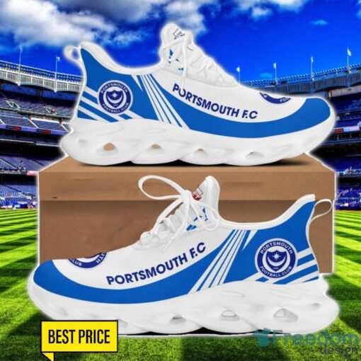 Portsmouth F.C Max Soul Sneakers Striped Men Women Limited Running Shoes Product Photo 1