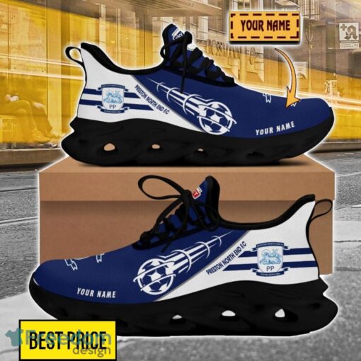 Preston North End F.C Custom Name Sneakers Limited Max Soul Shoes For Men Women Product Photo 2