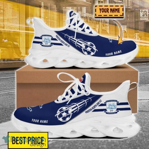 Preston North End F.C Custom Name Sneakers Limited Max Soul Shoes For Men Women Product Photo 1