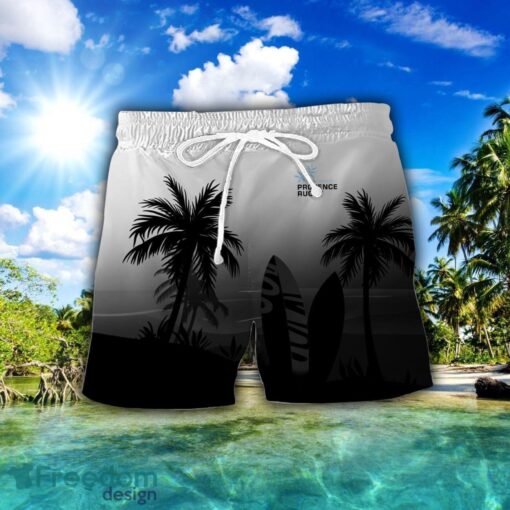 Provence Rugby Combo Hawaiian Shirt And Shorts Surfboards Coconut Custom Name For Fans Product Photo 2