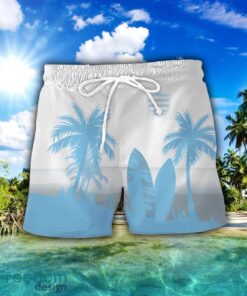 Racing 92 Combo Hawaiian Shirt And Shorts Surfboards Coconut Custom Name For Fans Product Photo 2