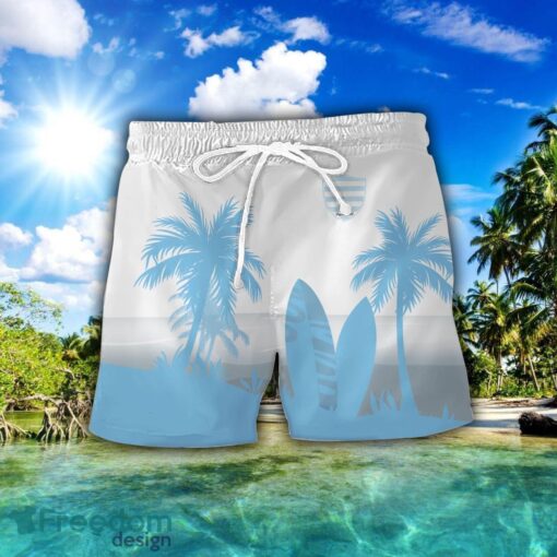 Racing 92 Combo Hawaiian Shirt And Shorts Surfboards Coconut Custom Name For Fans Product Photo 2