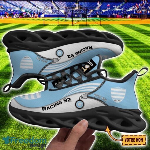 Racing 92 Max Soul Shoes Personalized Name Sneakers For Fans Product Photo 2