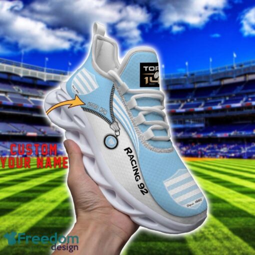 Racing 92 Max Soul Shoes Personalized Name Sneakers For Fans Product Photo 3