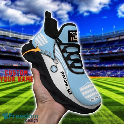 Racing 92 Max Soul Shoes Personalized Name Sneakers For Fans Product Photo 4