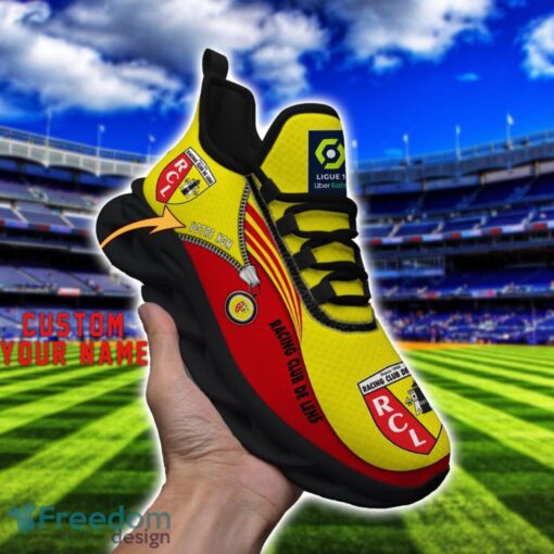 Racing Club de Lens Max Soul Shoes Personalized Name Sneakers For Fans Product Photo 4