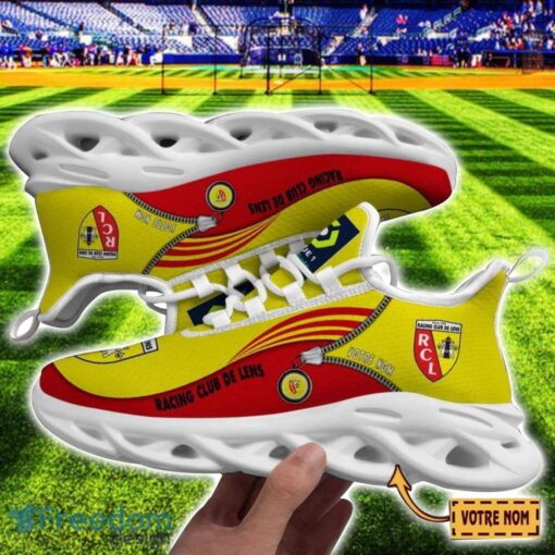 Racing Club de Lens Max Soul Shoes Personalized Name Sneakers For Fans Product Photo 1