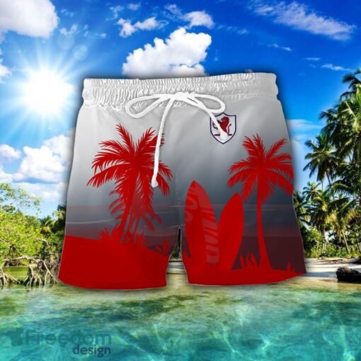 Raith Rovers F.C. Combo Hawaiian Shirt And Shorts Surfboards Coconut Custom Name For Fans Product Photo 2