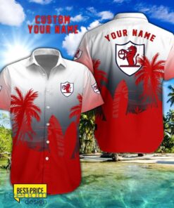 Raith Rovers F.C. Combo Hawaiian Shirt And Shorts Surfboards Coconut Custom Name For Fans Product Photo 1