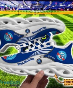 RC Strasbourg Alsace Max Soul Shoes Personalized Name Sneakers For Fans